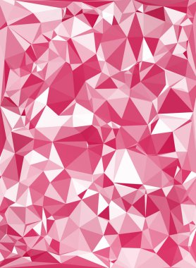 Pembe Çokgen Mozaik Arkaplan, Yaratıcı Tasarım Şablonları