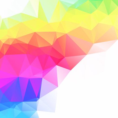 Renkli poligonal mozaik arka plan yaratıcı tasarım şablonları