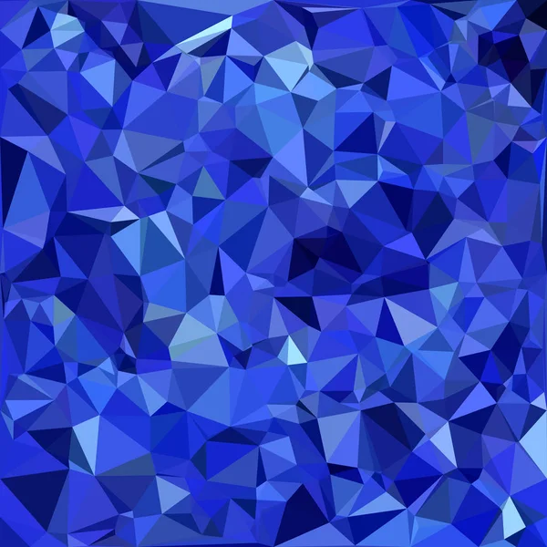 Blauer Polygonaler Mosaikhintergrund Kreative Design Vorlagen — Stockvektor