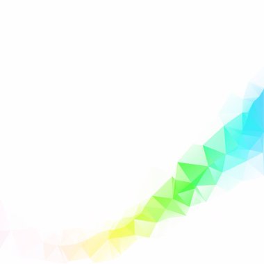 Renkli poligonal mozaik arka plan yaratıcı tasarım şablonları