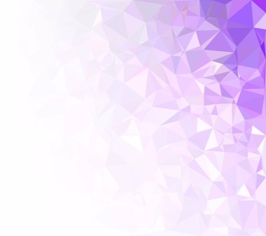 Mor Çokgen Mozaik Arkaplan, Yaratıcı Tasarım Şablonları