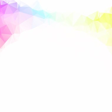 Renkli poligonal mozaik arka plan yaratıcı tasarım şablonları