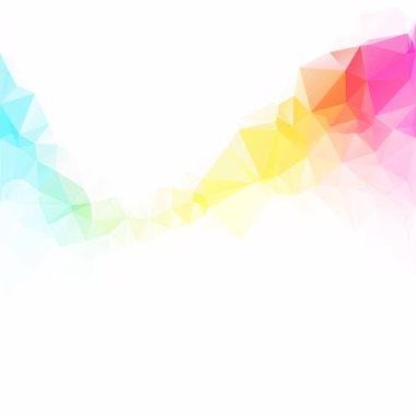 Renkli poligonal mozaik arka plan yaratıcı tasarım şablonları