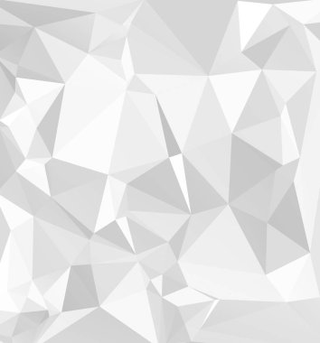 Gri Beyaz Çokgen Arkaplan, Yaratıcı Tasarım Şablonları
