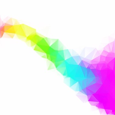 Renkli poligonal mozaik arka plan yaratıcı tasarım şablonları