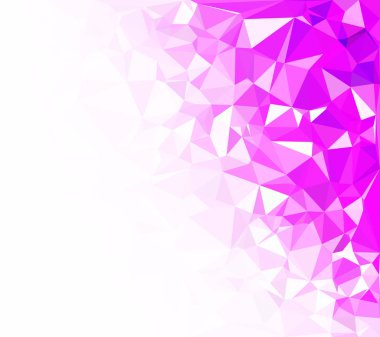 Mor Çokgen Mozaik Arkaplan, Yaratıcı Tasarım Şablonları