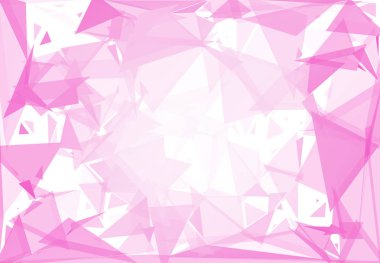 Pembe Break mozaik arka plan, yaratıcı tasarım şablonları