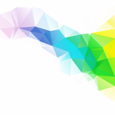Renkli poligonal mozaik arka plan yaratıcı tasarım şablonları