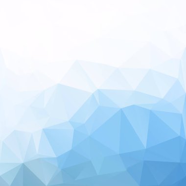 mavi çokgen mozaik arkaplan, yaratıcı tasarım şablonları