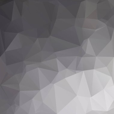 Siyah poligonal mozaik arka plan, yaratıcı tasarım şablonları