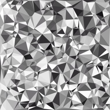 Siyah poligonal mozaik arka plan, yaratıcı tasarım şablonları