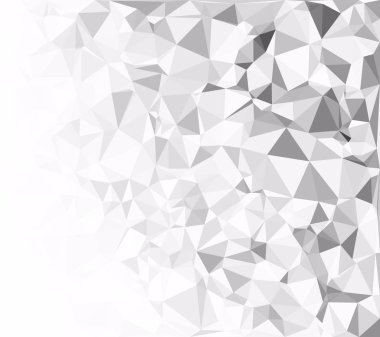 Gri Beyaz Çokgen Arkaplan, Yaratıcı Tasarım Şablonları