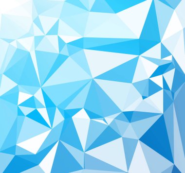 mavi çokgen mozaik arkaplan, yaratıcı tasarım şablonları