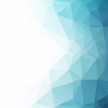 mavi çokgen mozaik arkaplan, yaratıcı tasarım şablonları