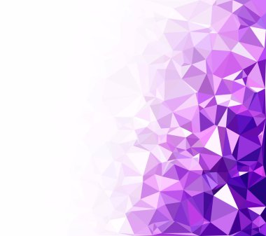 Mor Çokgen Mozaik Arkaplan, Yaratıcı Tasarım Şablonları