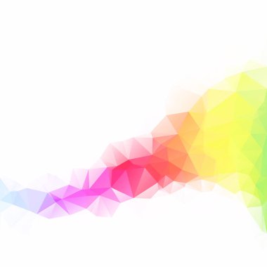 Renkli poligonal mozaik arka plan yaratıcı tasarım şablonları