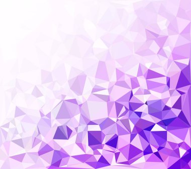 Mor Çokgen Mozaik Arkaplan, Yaratıcı Tasarım Şablonları