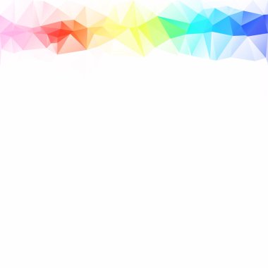 Renkli poligonal mozaik arka plan yaratıcı tasarım şablonları