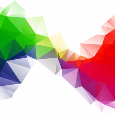 Renkli poligonal mozaik arka plan yaratıcı tasarım şablonları