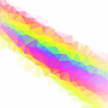 Renkli poligonal mozaik arka plan yaratıcı tasarım şablonları