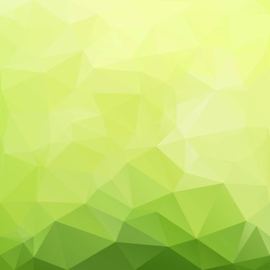 Yeşil Çokgen Mozaik Arkaplan, Yaratıcı Tasarım Şablonları