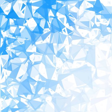 Mavi mola mozaik arka plan, yaratıcı tasarım şablonları