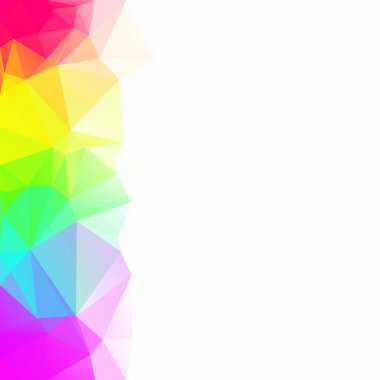 Renkli poligonal mozaik arka plan yaratıcı tasarım şablonları