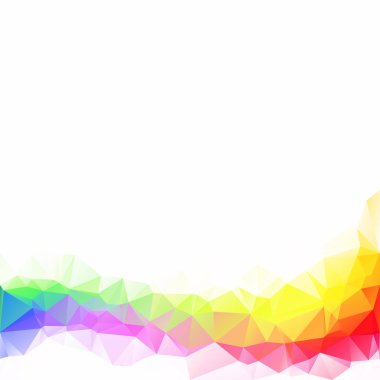 Renkli poligonal mozaik arka plan yaratıcı tasarım şablonları