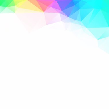 Renkli poligonal mozaik arka plan yaratıcı tasarım şablonları