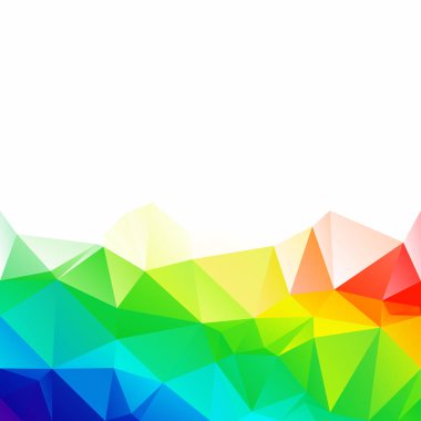Renkli poligonal mozaik arka plan yaratıcı tasarım şablonları