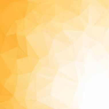 Turuncu poligonal mozaik arka plan yaratıcı tasarım şablonları