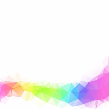 Renkli poligonal mozaik arka plan yaratıcı tasarım şablonları