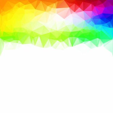 Renkli poligonal mozaik arka plan yaratıcı tasarım şablonları