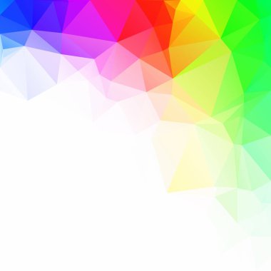 Renkli poligonal mozaik arka plan yaratıcı tasarım şablonları