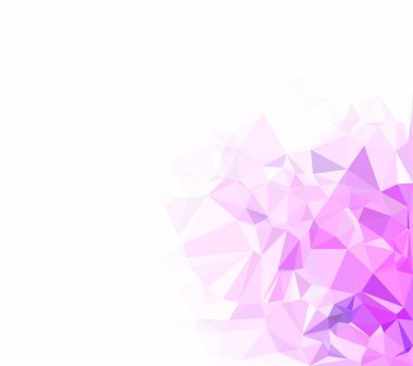Mor Çokgen Mozaik Arkaplan, Yaratıcı Tasarım Şablonları