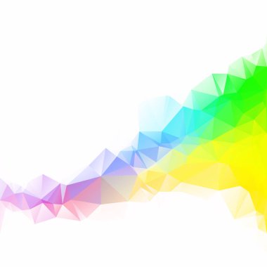 Renkli poligonal mozaik arka plan yaratıcı tasarım şablonları