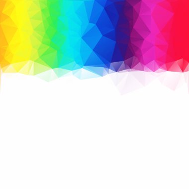 Renkli poligonal mozaik arka plan yaratıcı tasarım şablonları