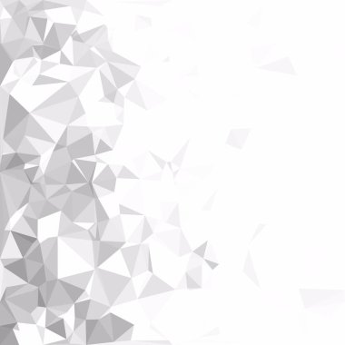 Gri Beyaz Çokgen Arkaplan, Yaratıcı Tasarım Şablonları