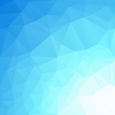 mavi çokgen mozaik arkaplan, yaratıcı tasarım şablonları