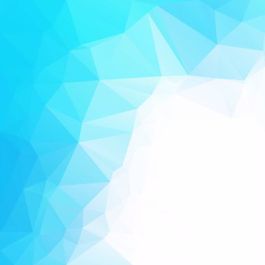 mavi çokgen mozaik arkaplan, yaratıcı tasarım şablonları