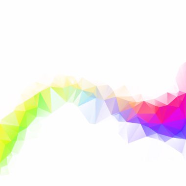 Renkli poligonal mozaik arka plan yaratıcı tasarım şablonları