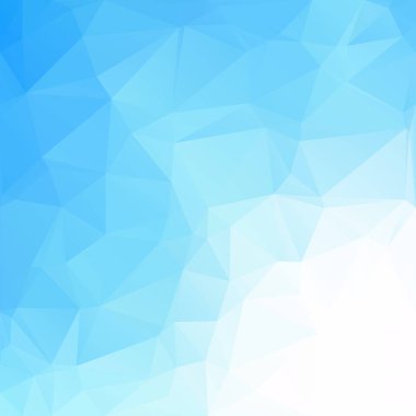 mavi çokgen mozaik arkaplan, yaratıcı tasarım şablonları