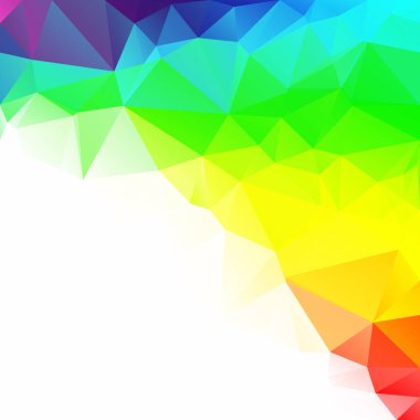 Renkli poligonal mozaik arka plan yaratıcı tasarım şablonları