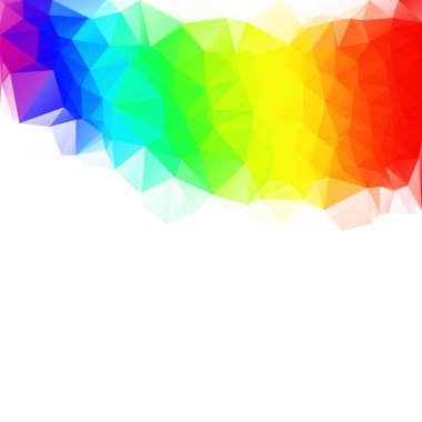 Renkli poligonal mozaik arka plan yaratıcı tasarım şablonları