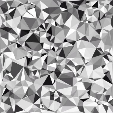 Siyah poligonal mozaik arka plan, yaratıcı tasarım şablonları