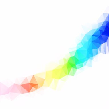 Renkli poligonal mozaik arka plan yaratıcı tasarım şablonları