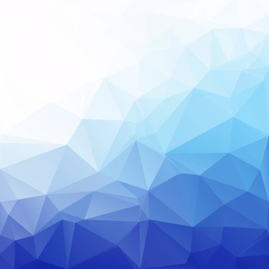 mavi çokgen mozaik arkaplan, yaratıcı tasarım şablonları