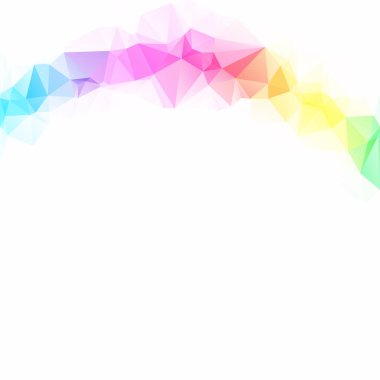 Renkli poligonal mozaik arka plan yaratıcı tasarım şablonları