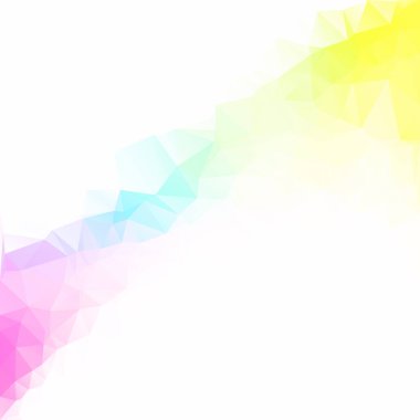 Renkli poligonal mozaik arka plan yaratıcı tasarım şablonları