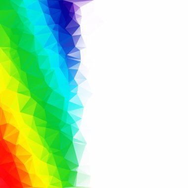 Renkli poligonal mozaik arka plan yaratıcı tasarım şablonları